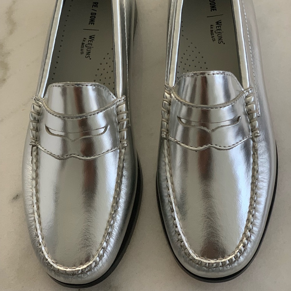 Re/Done Metallic Flats